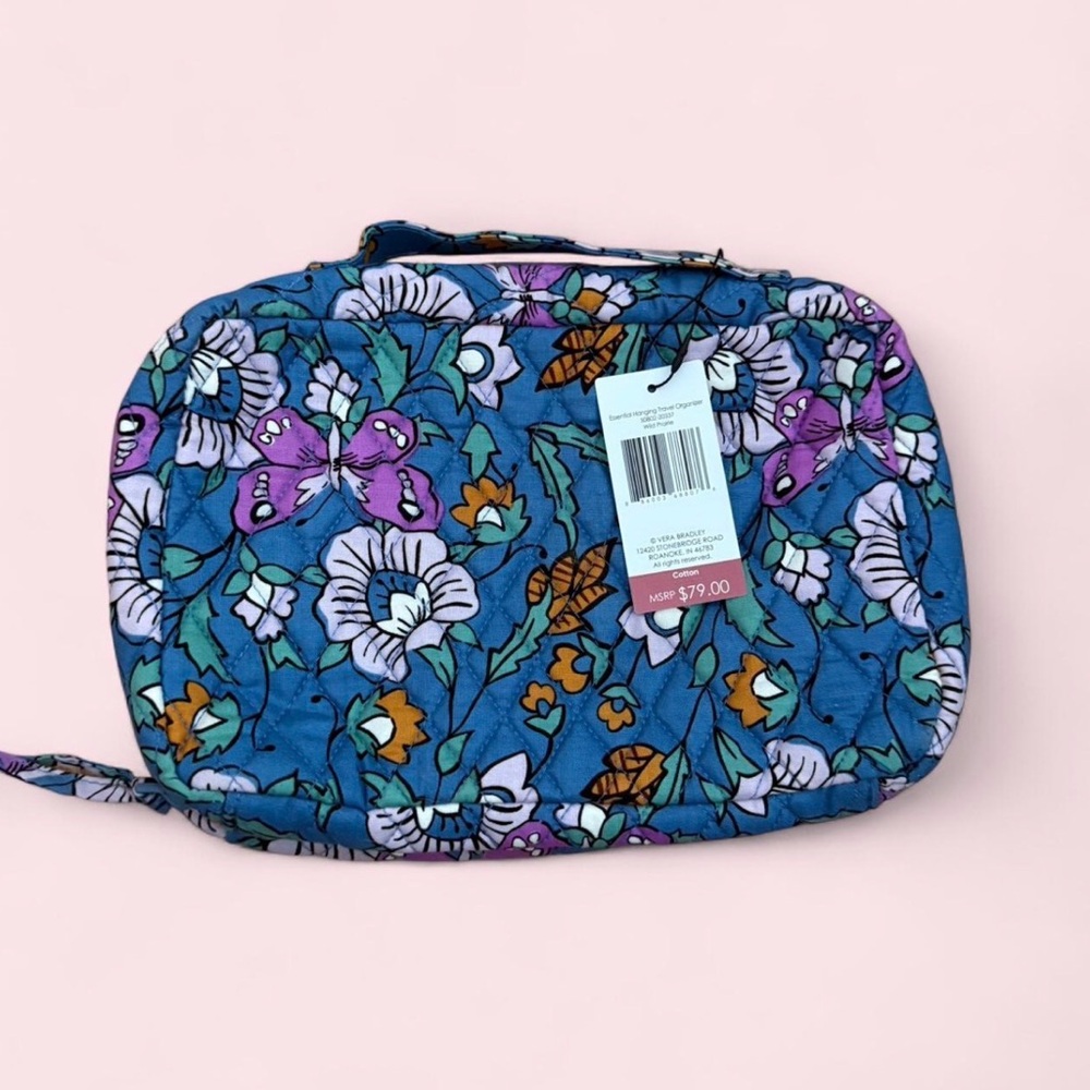Vera Bradley Blue Floral Travel Bag